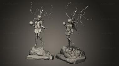 Figurines heroes, monsters and demons (STKM_0036) 3D model for CNC machine